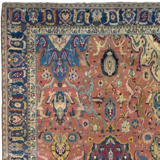 Antique Indian Rug
India ca. 1860
34'0" x 16'7" (1038 x 506 cm)
FJ Hakimian Reference #09002
                   