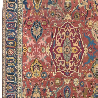 Antique Indian Rug
India ca. 1860
34'0" x 16'7" (1038 x 506 cm)
FJ Hakimian Reference #09002
                   