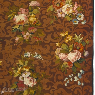 Antique French Aubusson Rug
France ca. 1840
22'4" x 14'7" (682 x 445 cm)
FJ Hakimian Reference #02074
                  