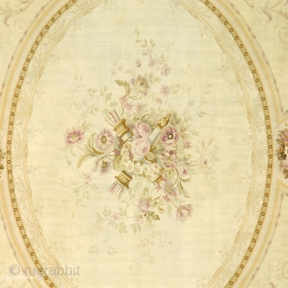 Antique French Aubusson Rug
France ca.1860
21'1" x 15'6" (643 x 473 cm)
FJ Hakimian Reference #02086
                   