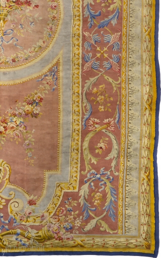 Antique French Savonnerie Rug
France ca.1890
33'5" x 16'0" (1020 x 488 cm)
FJ Hakimian Reference #3074

                   