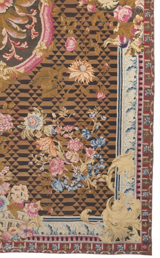 Antique England Axminster Rug
England ca. 1760
29'10" x 17'11" (910 x 547 cm)
FJ Hakimian Reference #03145
                  