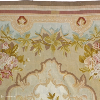 Antique French Aubusson Rug
France ca.1870
9'4" x 7'0" (285 x 214 cm)
FJ Hakimian Reference #02126
                   