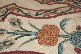 Antique French Embroidery Rug
France ca. 1770
9'3" x 7'7" (282 x 231 cm)
FJ Hakimian Reference #02131
                  