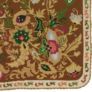 Antique French Needlepoint Rug
France ca.1880
4'0" x 2'0" (122 x 61 cm)
FJ Hakimian Reference #02151
                   