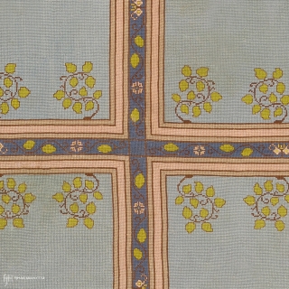 Antique Needlepoint Rug
England ca.1920
5'9" x 4'8" (175 x 142 cm)
FJ Hakimian Reference #02156
                    