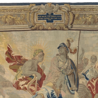 Antique French Tapestry
France ca. 1740
21'6" x 13'6" (656 x 412 cm)
FJ Hakimian Reference #02210
                   