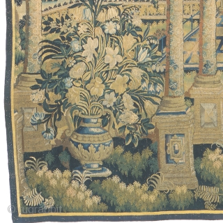 Antique Tapestry
Belguim Late 16th Century/Early 17th Century
8'11" x 7'6" (272 x 229 cm)
FJ Hakimian Reference #02618

                 