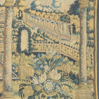 Antique Tapestry
Belguim Late 16th Century/Early 17th Century
8'11" x 7'6" (272 x 229 cm)
FJ Hakimian Reference #02618

                 