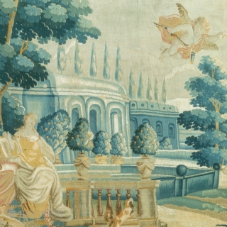Antique Belgian Tapestry
Belgium ca. 1680
10'3" x 6'6" (313 x 198 cm)
FJ Hakimian Reference #02630
                   