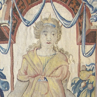 Antique Tapestry
Brussels ca. 1580
4'2" x 2'2" (127 x 66 cm)
FJ Hakimian Reference #02995
                    