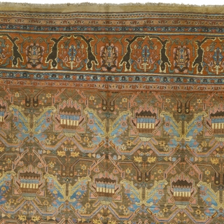 Antique Persian Bakshaish Rug
Persia ca.1850
20'1" x 14'5" (613 x 440 cm)
FJ Hakimian Reference #05003
                   