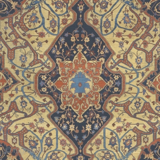 Antique Persian Heriz Rug
Persia ca.1820
8'9" x 8'9" (267 x 267 cm)
FJ Hakimian Reference #05051
                   