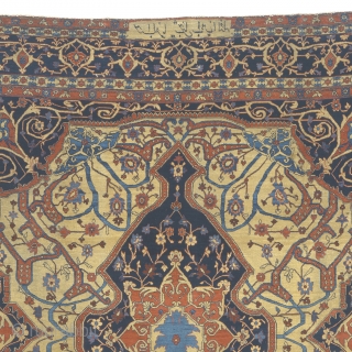 Antique Persian Heriz Rug
Persia ca.1820
8'9" x 8'9" (267 x 267 cm)
FJ Hakimian Reference #05051
                   