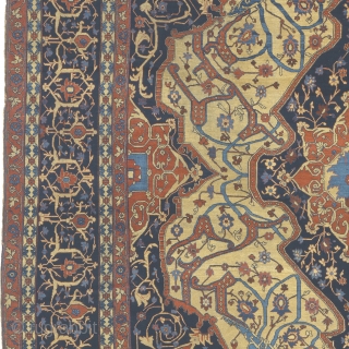 Antique Persian Heriz Rug
Persia ca.1820
8'9" x 8'9" (267 x 267 cm)
FJ Hakimian Reference #05051
                   