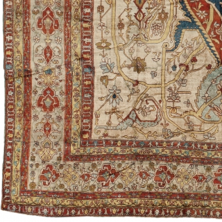 Antique Persian Heriz Silk Rug
Persia ca.1875
12'0" x 9'10" (366 x 300 cm)
FJ Hakimian Reference #05067
                  