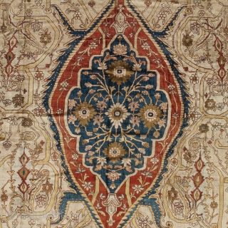 Antique Persian Heriz Silk Rug
Persia ca.1875
12'0" x 9'10" (366 x 300 cm)
FJ Hakimian Reference #05067
                  