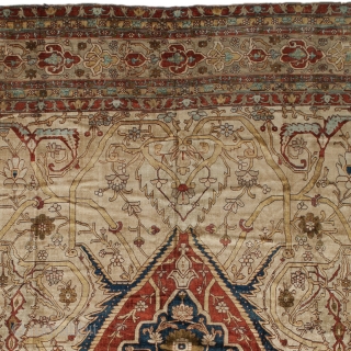 Antique Persian Heriz Silk Rug
Persia ca.1875
12'0" x 9'10" (366 x 300 cm)
FJ Hakimian Reference #05067
                  