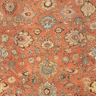 Antique Persian Sultanabad Rug
North-West Persia ca.1890
21'6" x 14'2" (655 x 432 cm)
FJ Hakimian Reference #06143
                  