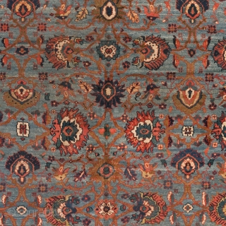 Persian Mahal Rug
Persia ca.1930
10'6" x 7'11" (320 x 242 cm)
FJ Hakimian Reference #06211
                    