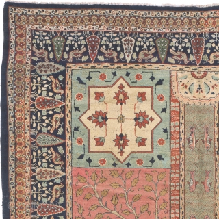 Antique Persian Tabriz Rug
Persia ca.1920
13'2" x 9'5" (402 x 287 cm)
FJ Hakimian Reference #07122
                   