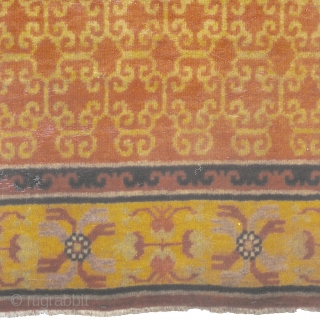 Antique Khotan Rug
East Turkestan ca.1900
6'1" x 3'10" (186 x 117 cm)
FJ Hakimian Reference #08048
                   