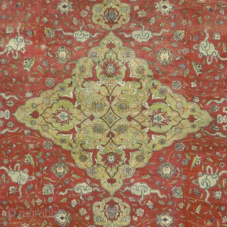 Antique Turkish Hereke Rug
Turkey ca.1900
20'9" x 16'9" (633 x 511 cm)
FJ Hakimian Reference #10001
                   