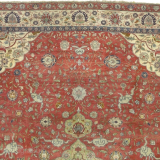 Antique Turkish Hereke Rug
Turkey ca.1900
20'9" x 16'9" (633 x 511 cm)
FJ Hakimian Reference #10001
                   