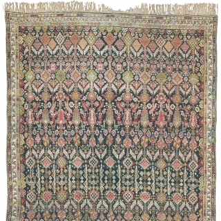 Antique Indian Agra Rug
North India ca.1890
19'2" x 5'3" (585 x 160 cm)
FJ Hakimian Reference #12067
                  