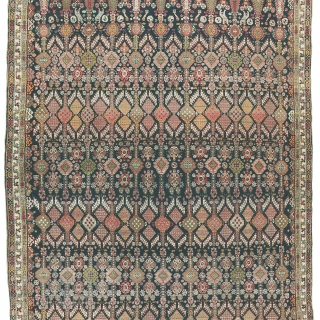 Antique Indian Agra Rug
North India ca.1890
19'2" x 5'3" (585 x 160 cm)
FJ Hakimian Reference #12067
                  