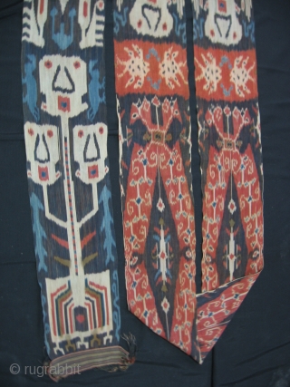 Rare, very long,  Indonesian Ikat weaving. For more info : http://indonesia-textile.blogspot.com                     