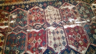 Malatya Sinan Kilim In Fragmentary Condition. 
Size: 180x350cm. On request it can be mounted.                   