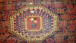 Beshir Rug Fragment. Size: 170x228cm.                            