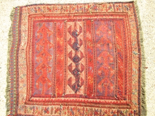 Antique Caucasian Sumac Bag Face.

size 24'' x 25'' .condition very good with no repair.                   