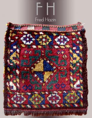 Stock #A171 | Uzbek Bag Face | Circa: 1900s                        
