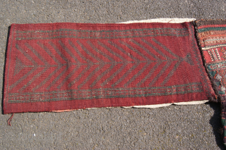 this is very unusual baluch animal trapping late 19th century.                       