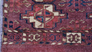 second half of the 19th century yomut mafrash.                         