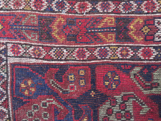 Antique SW Persian Khamshe size 4X6.                           