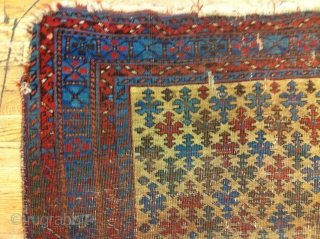 AFSHAR RUG WITH UNUSUAL BALUCH DESIGN
BEAUTIFUL COLORS                          