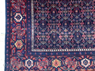 PERSIAN SENEH RUG
SIZE: 4'6 BY  7 FT
IT'S FINE AS PAPER IF YOU KNOW WHAT I MEAN
SUPER FINE WEAVE
AN ARTISTIC OBJECT

            