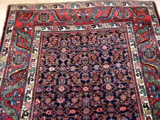 PERSIAN BIDJAR RUG
SIZE : 4'4 BY 6'2 FT                         