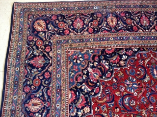PERSIAN DABEER KASHAN RUG
PERFECT CONDITION
SIZE: 8'9 BY 12'8 FT                        