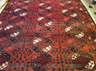 TURKOMAN CARPET
GOL-GOLI DESIGN                              