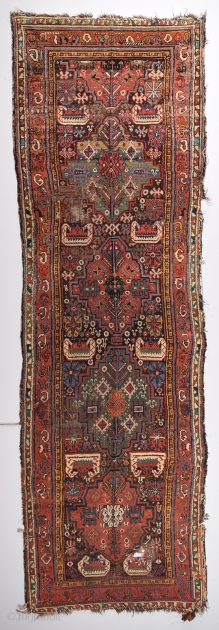 Northwest Persian Rug circa 1830 size 95x315                          