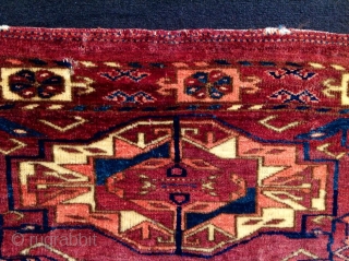 Early 19 th century Tekke Torba fragment size 46x92 cm                       