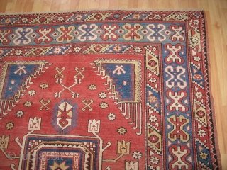 3757-West Anatolian Bergama carpet 198x163                            