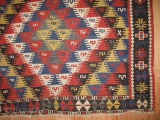 4357-East Anatolian Erzurum kilim 155x112                            