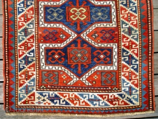 Caucasian Kazak Rug measuring 6.0 x 3.0. 26-photos upon request.                       