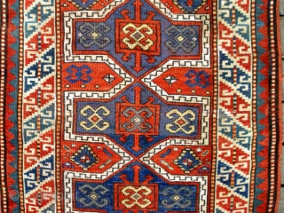 Caucasian Kazak Rug measuring 6.0 x 3.0. 26-photos upon request.                       