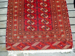 Turkoman Teke Bokhara Rug c.1910-1920 measuring 5.6 x 3.9. 17-photos upon request.                     